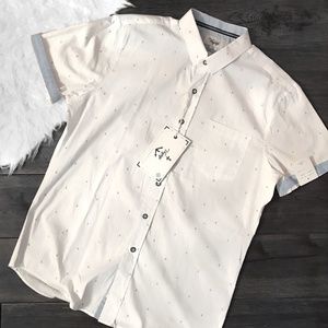 Men's NWT Craft + Flow Voyage Anchor Button Up